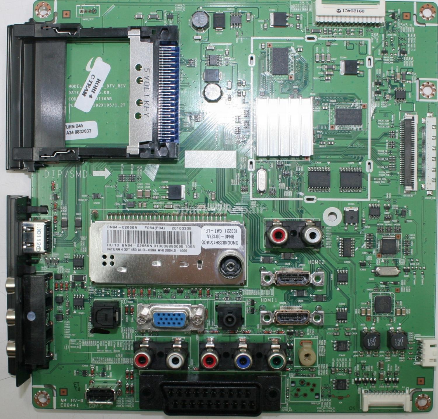 Samsung LE32B450C4W - Main AV - BN94-02666N - BN41-01165B - SATURN4_DTV_REV