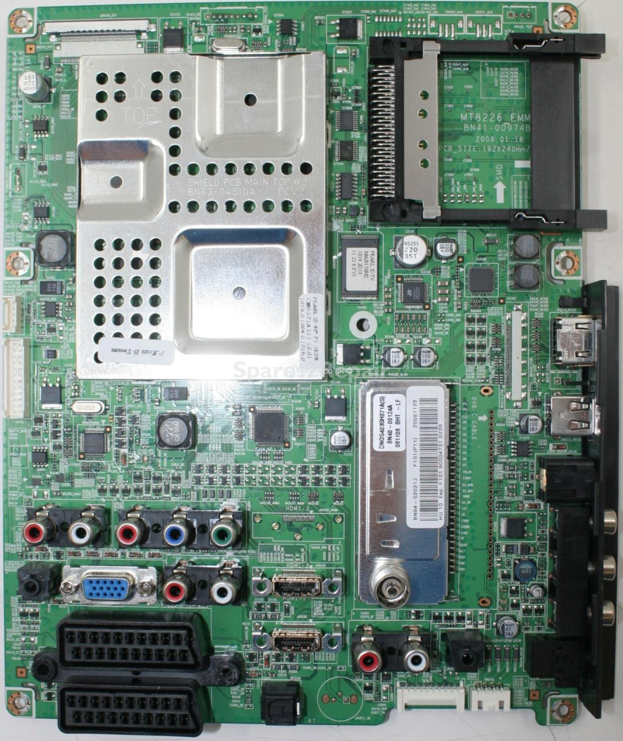 Samsung LE40A556P1F - Main AV - BN41-00974B - BN94-02021J - MT8226_EMMA