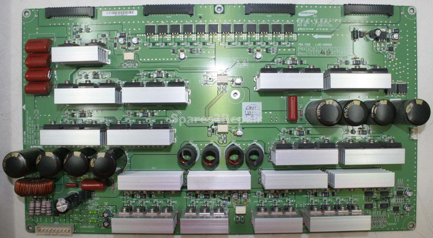Samsung PS-63P3H - X SUS - LJ92-00680A - LJ41-01317A R1.7 - 63 HD 2.0 X-MAIN