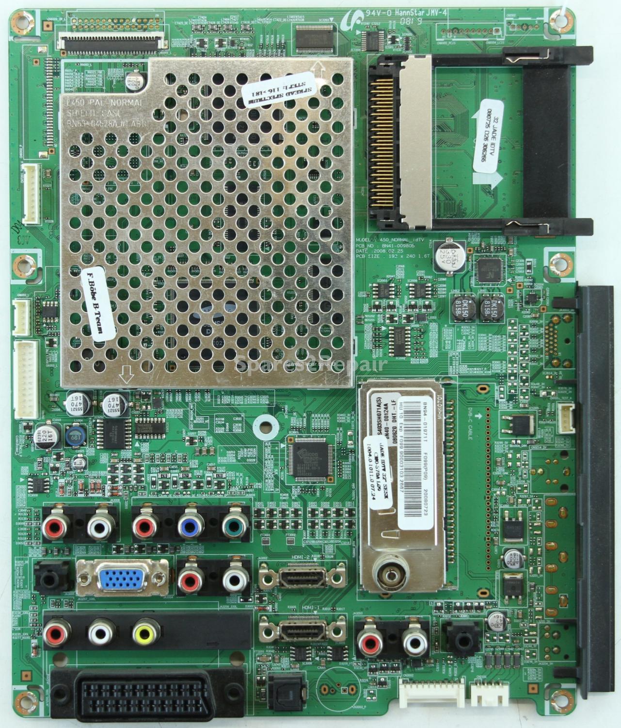 Samsung LE32A336J1D - Main AV - BN94-01971T - BN41-00980B - 450_NORMAL_idTV