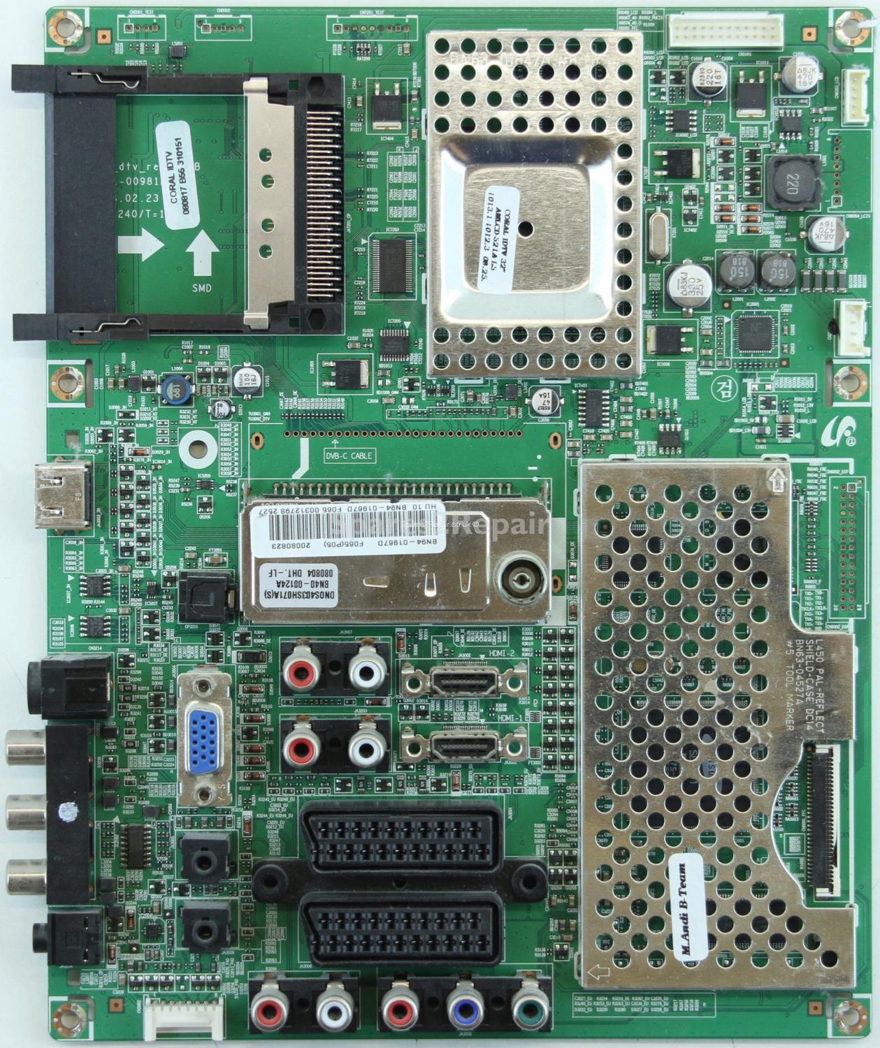 Samsung LE32A457C1D - Main AV - BN94-01967D - BN41-00981B - EURO_dtv_rev_981B