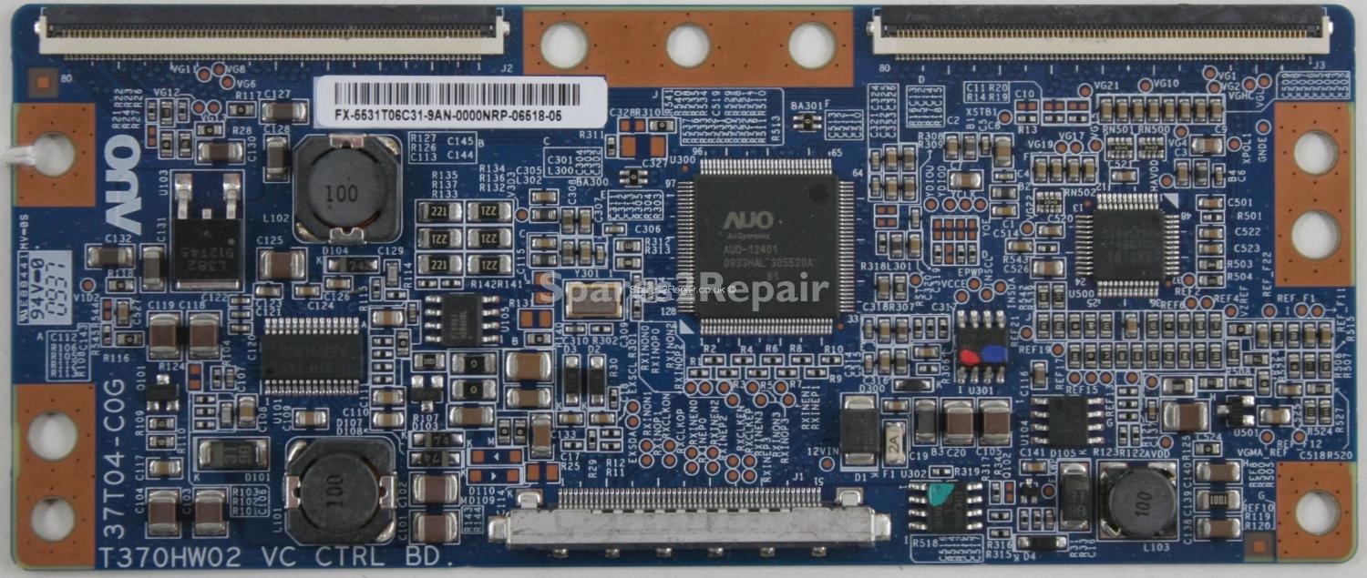 Samsung LE32B551A6W - T-Con - 55.31T06.C31 - 37T04-C0G - T370HW02 VC CTRL BD