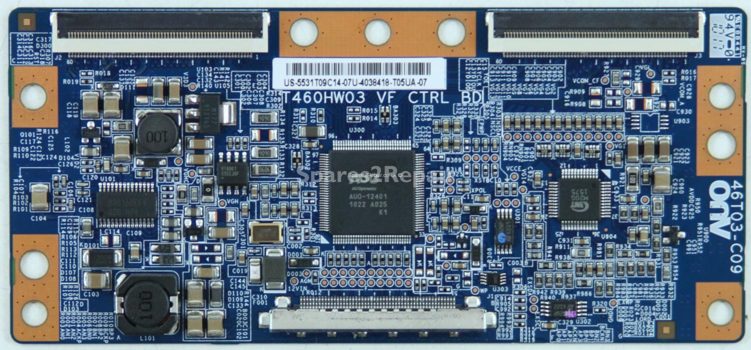 Samsung LE32C530F1W - T-Con - T460HW03 VF CTRL BD - 55.31T09.C14 - 46T03-C09
