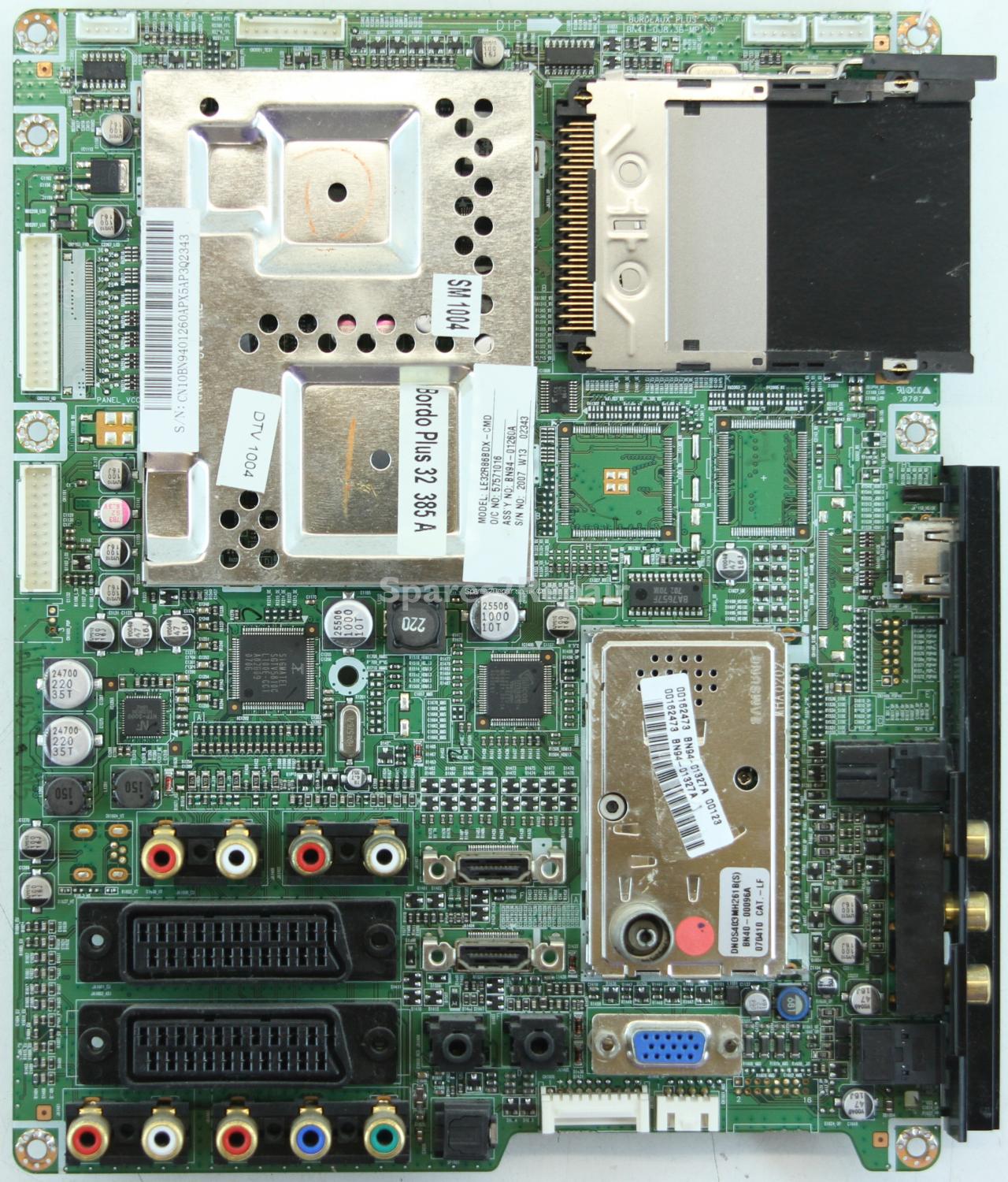 Samsung LE32R86BD - Main AV - BN94-01260A - BN94-01327A - BN41-00813B-MP1.0 - BORDEAUX PLUS