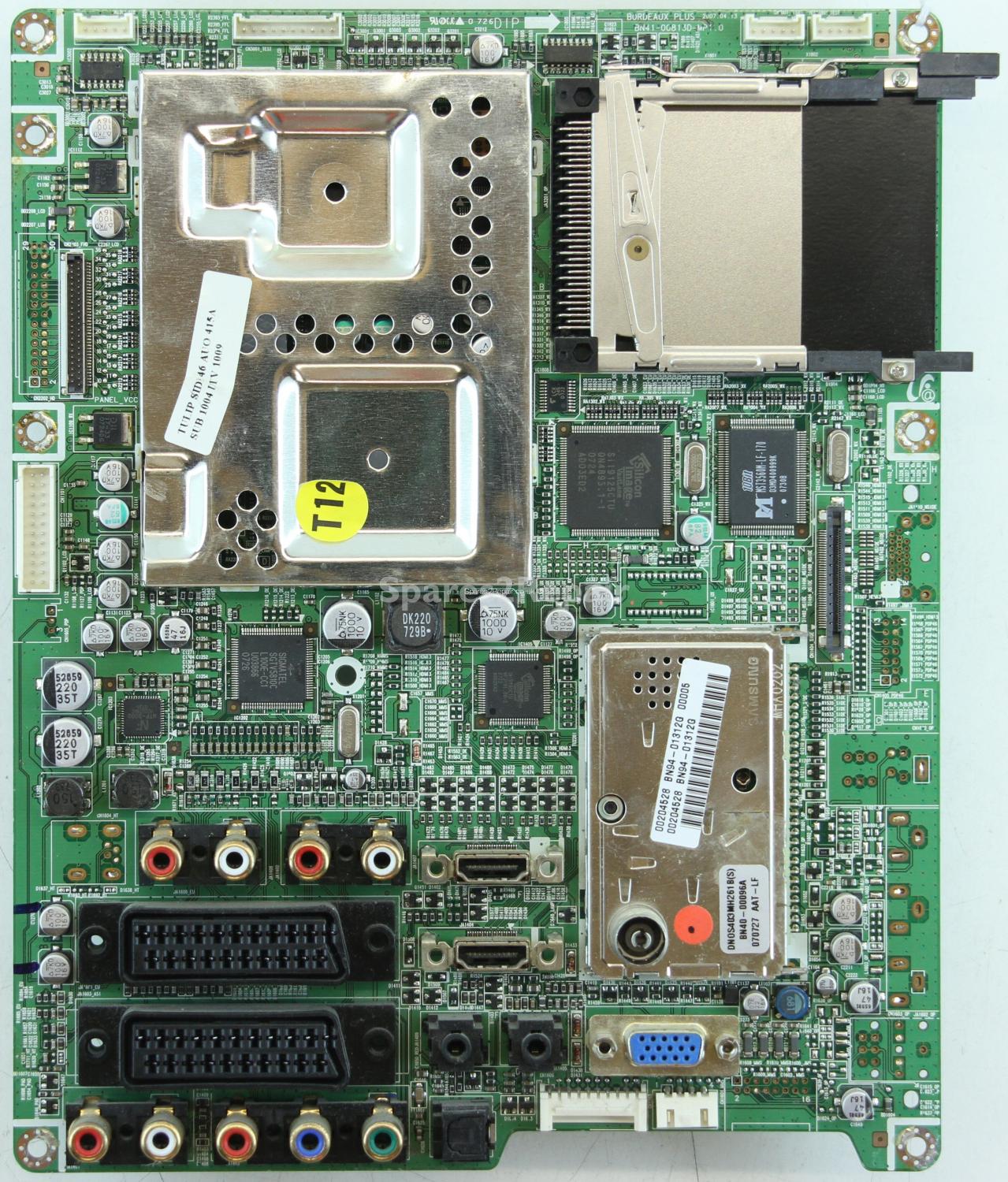 Samsung LE46N87BD - Main AV - BN94-01312G - BN41-00813D-MP1.0 - BORDEAUX PLUS
