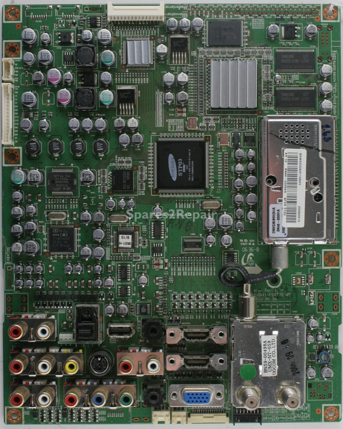 Samsung LNS4051D - Main AV - BN41-00679D - BN94-00864A