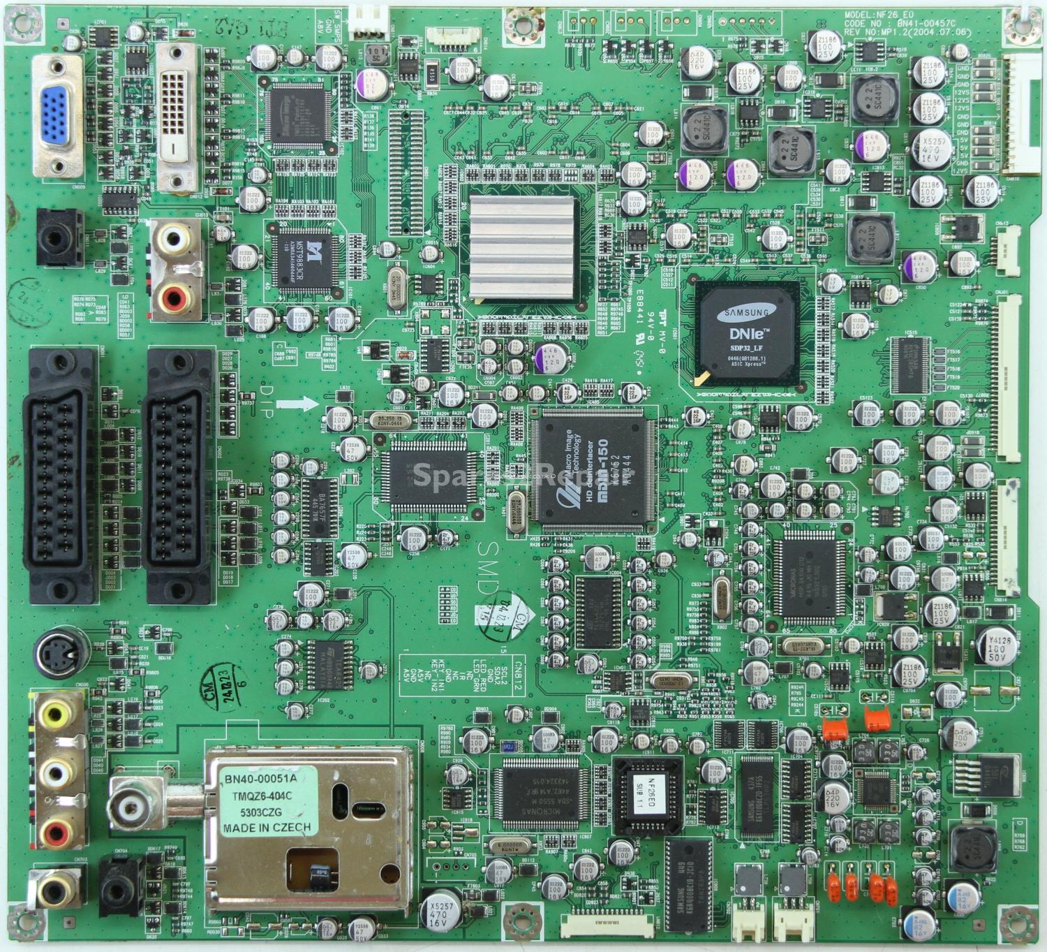 Samsung LW26A33WX - Main AV - BN94-00539N - NF26_E0 - BN41-00457C MP1.2