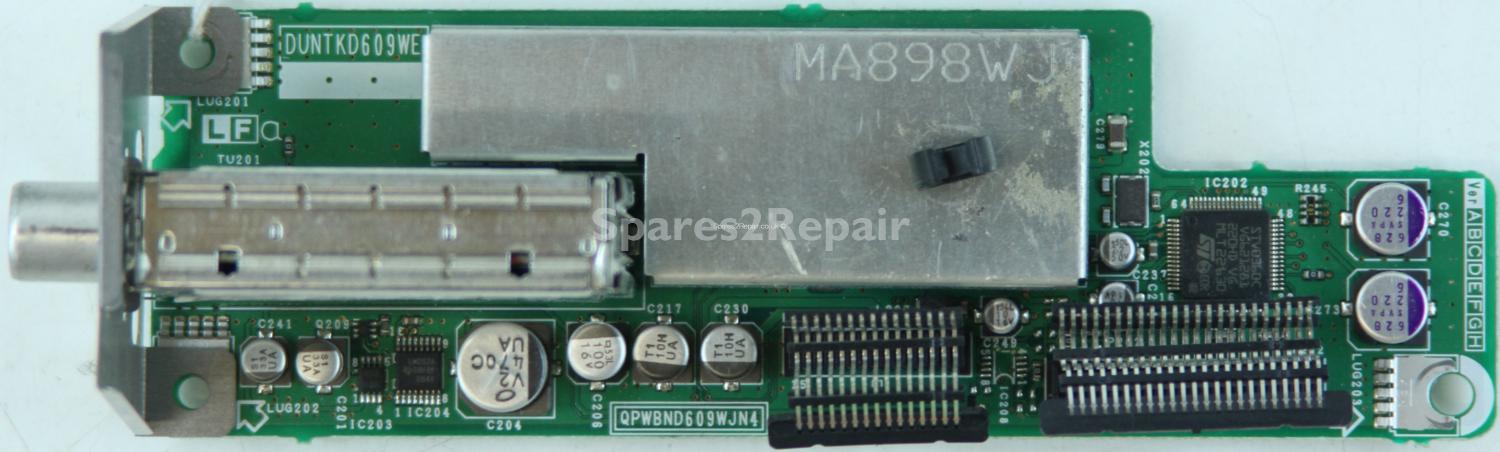 Sharp LC-42SD1E - Tuner - DUNTKD609WE - QPWBND609WJN4