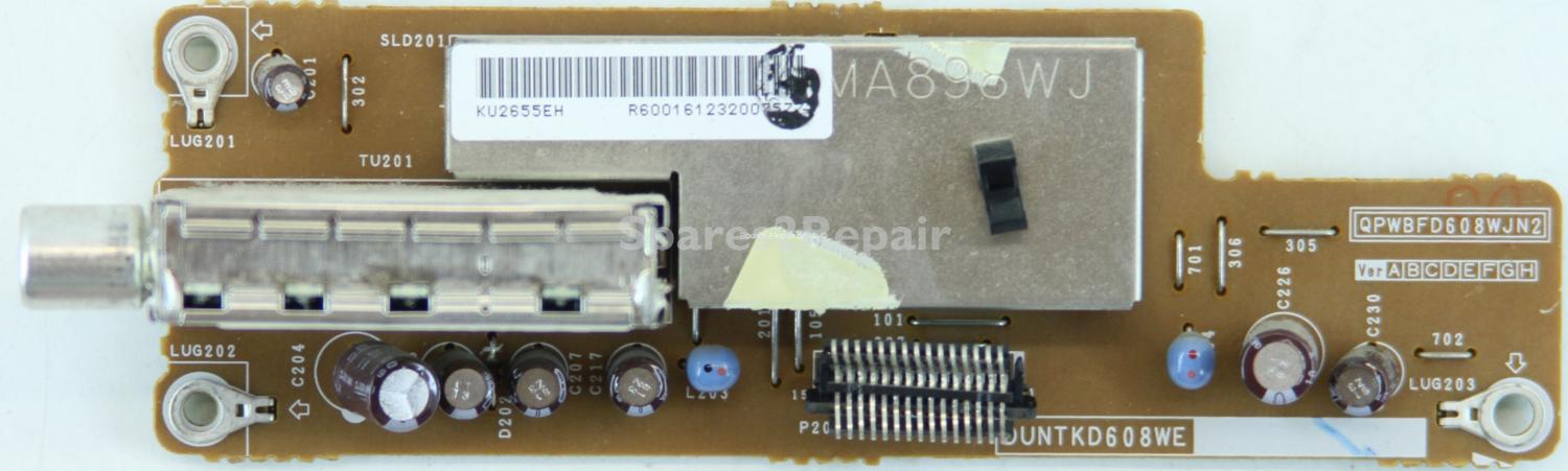 Sharp LC-32GA9E - Tuner - KU2655EH - DUNTKD608WE - QPWBFD608WJN2