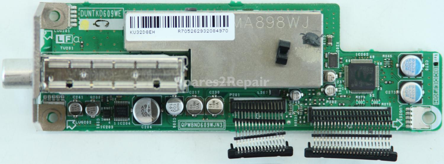 Sharp LC-32P70E - Tuner - KU32D8EH - DUNTKD609WE - QPWBND609WJN3