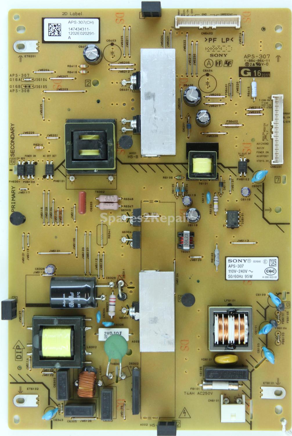 Sony KDL-32EX31A - PSU - 147434311 - APS-307 - 1-884-864-11 - 4-288-823-01