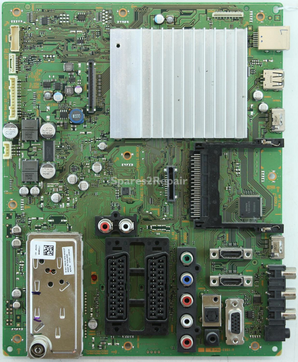 Sony KDL-37V5500 - Main AV - 1-878-942-22 - A-1663-964-B - I1702985B
