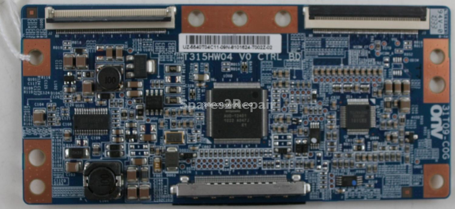 Sony KDL-40EX403 - T-Con - 31T09-C0G - 55.40T04.C11 - T315HW04 V0 CTRL BD