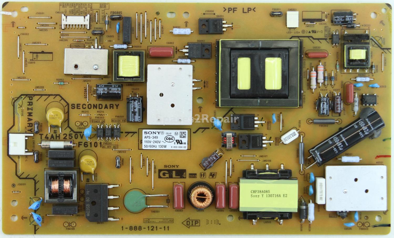Sony KDL-40R450A - Power Supply - 1-888-121-11 - 4-450-694-02 - APS-349 - 147448711