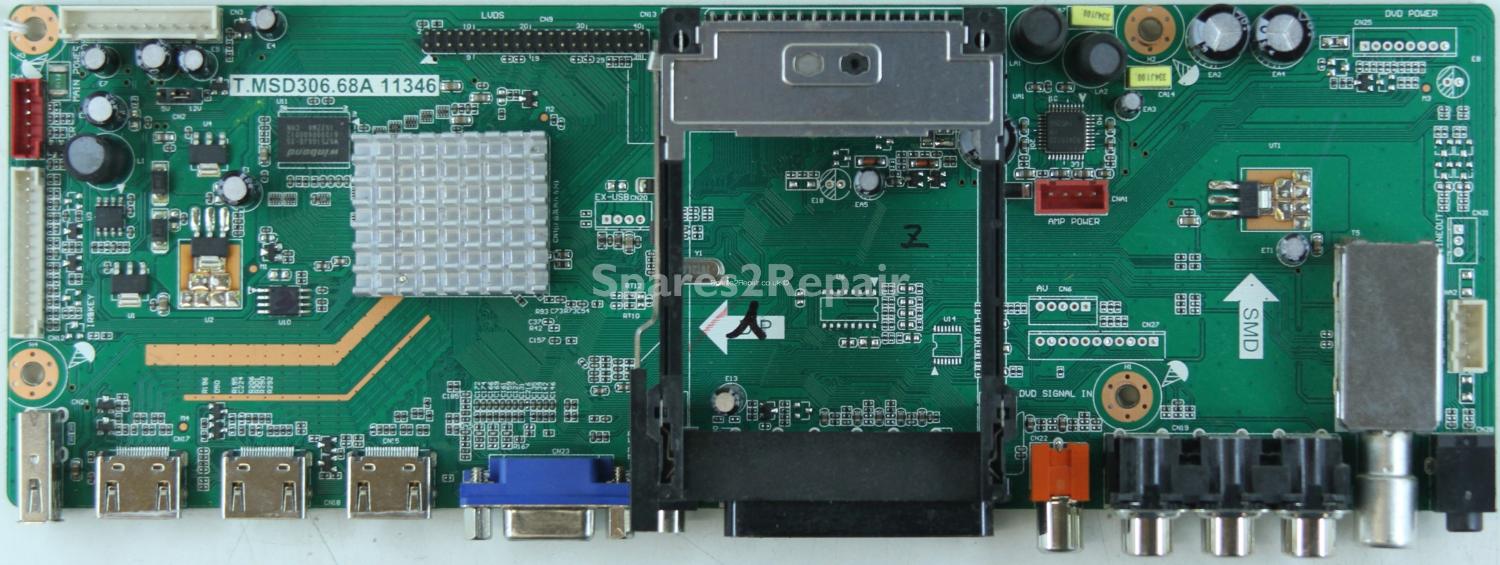 Technika LCD32-270 - Main AV - T.MSD306.68A - 11346 - LC320WUN-SCB1