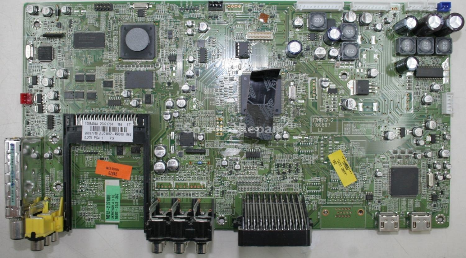 Technika LCD37-207 - Main AV - 17MB12-2 - 160807 LF - 20371784 - 26337749