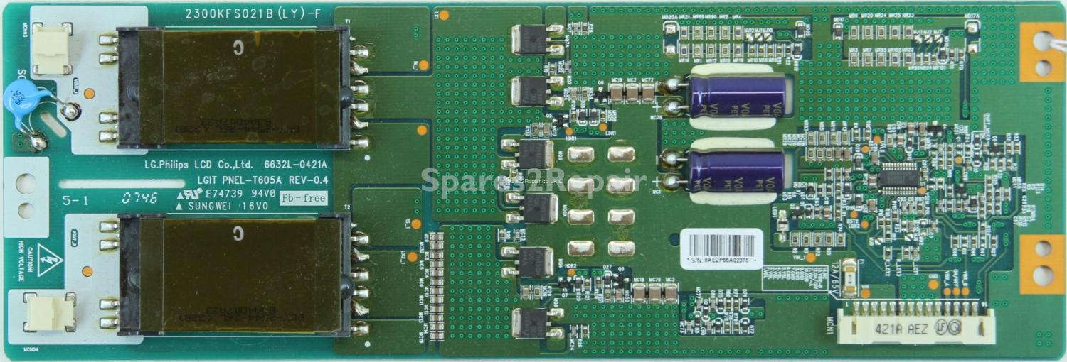 Tevion 3201TS - Inverter - 6632L-0421A - LGIT PNEL-T605A REV-0.4 - 2300KFS021B(LY)-F