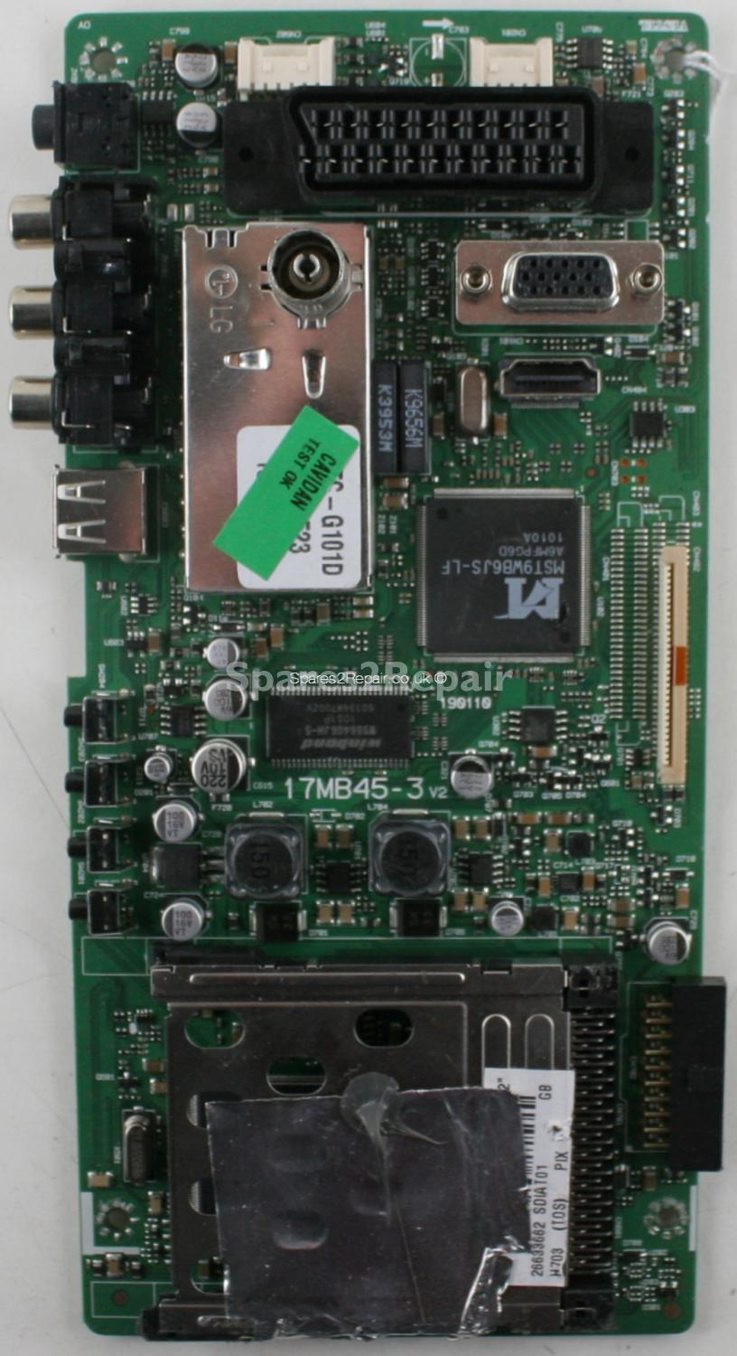 Toshiba 19BV500B - Main AV - 17MB45-3 V2 - 20504679 - 190110