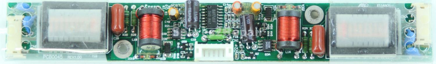 Unknown 17 Inch - Inverter - PCB0045 - REV:1.00 - E116921 - 3BD0002910 - INV17-406