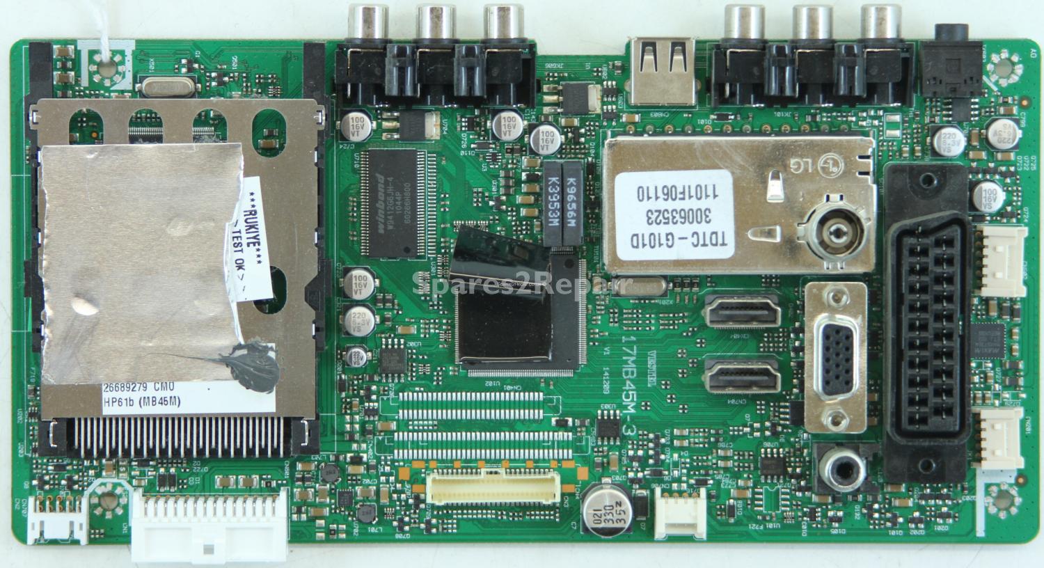 Vestel 26 Inch - Main AV - 26689279 - 17MB45M-3 - V1 - 141209