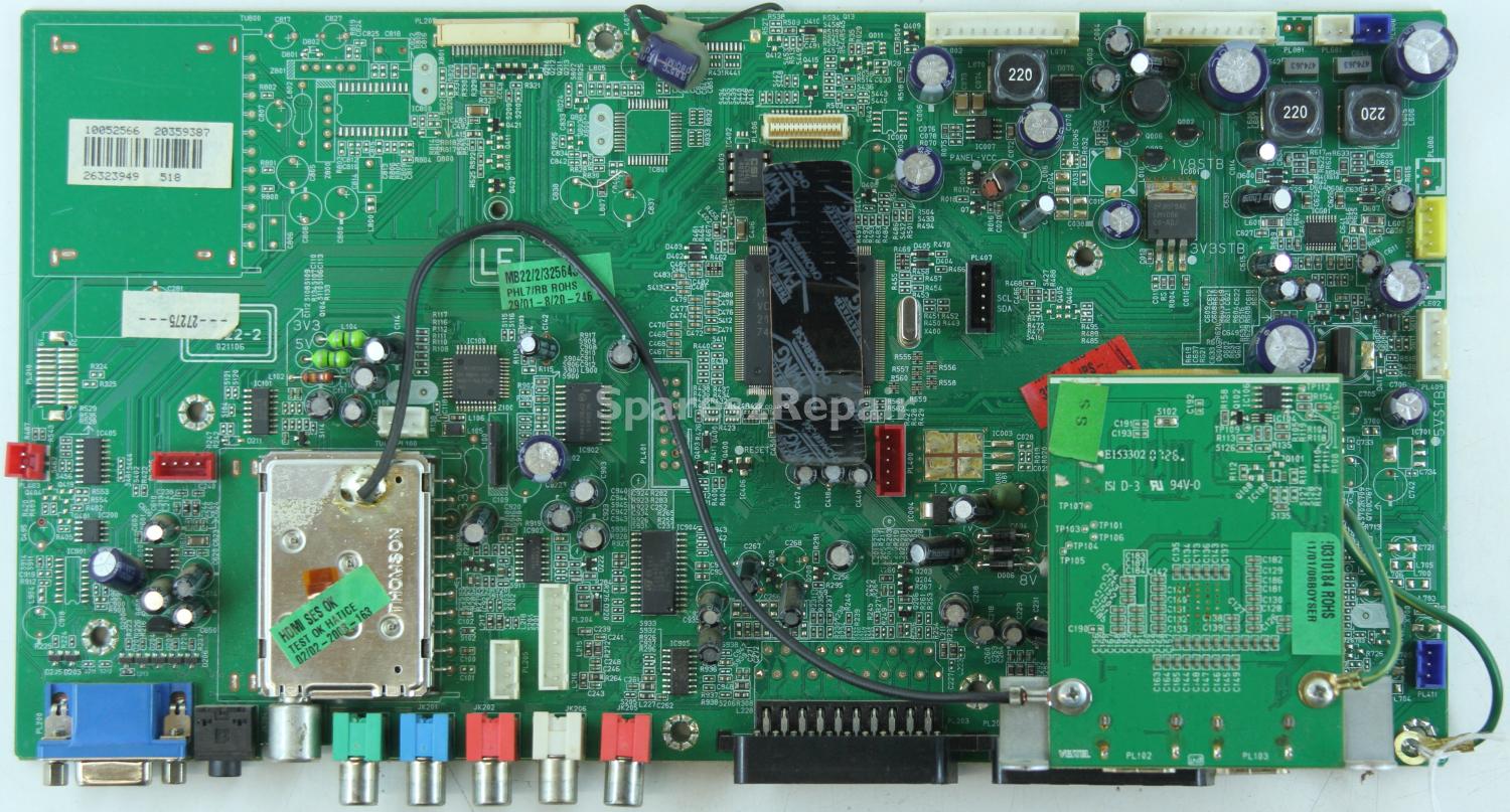 Vestel 32 Inch - Main AV - 20359387 - 17MB22-2 - 021106 - 20310307 - 17DB22Z-1 - 201206