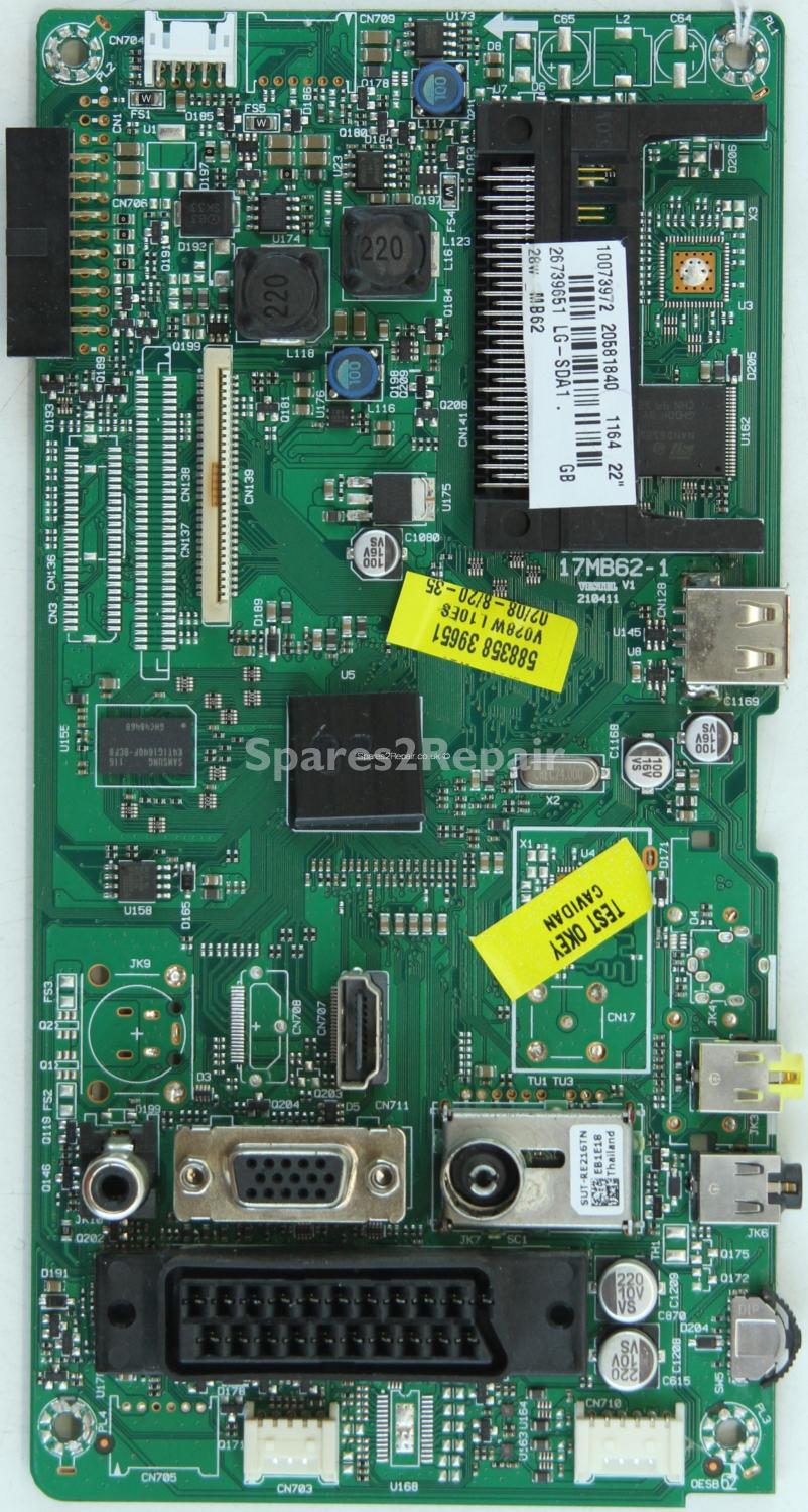 Vestel 22 Inch - Main AV - 20581840 - 17MB62-1 V1 - 210411