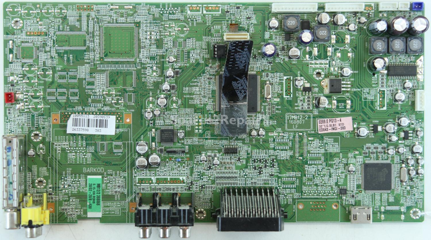 Vestel 32 Inch - Main AV - 20390139 - 17MB12-2 - 160807 LF