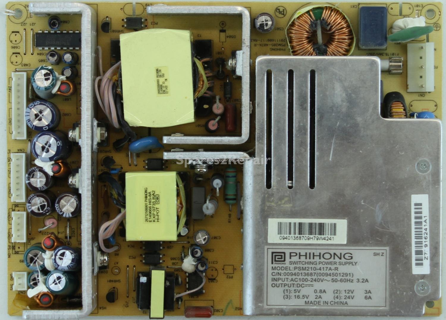 Wharfedale L32TA6A - PSU - PSM210-417A-R - PSM205-407A-R - 29111600117-RA3