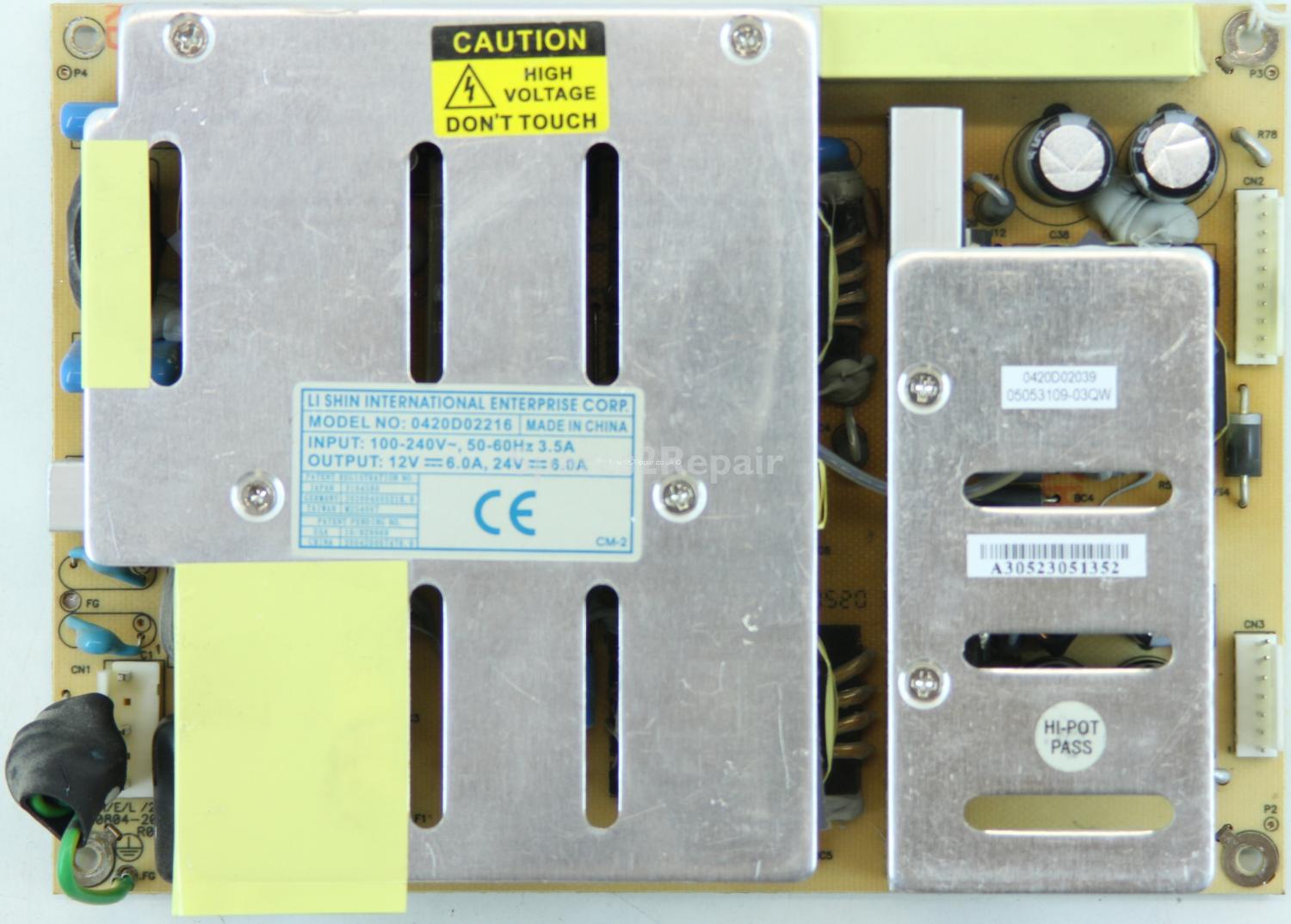 Wharfedale LCD3210AF - PSU - R0804-2001 - R0.5 - 0420D02216 - 0420D02039