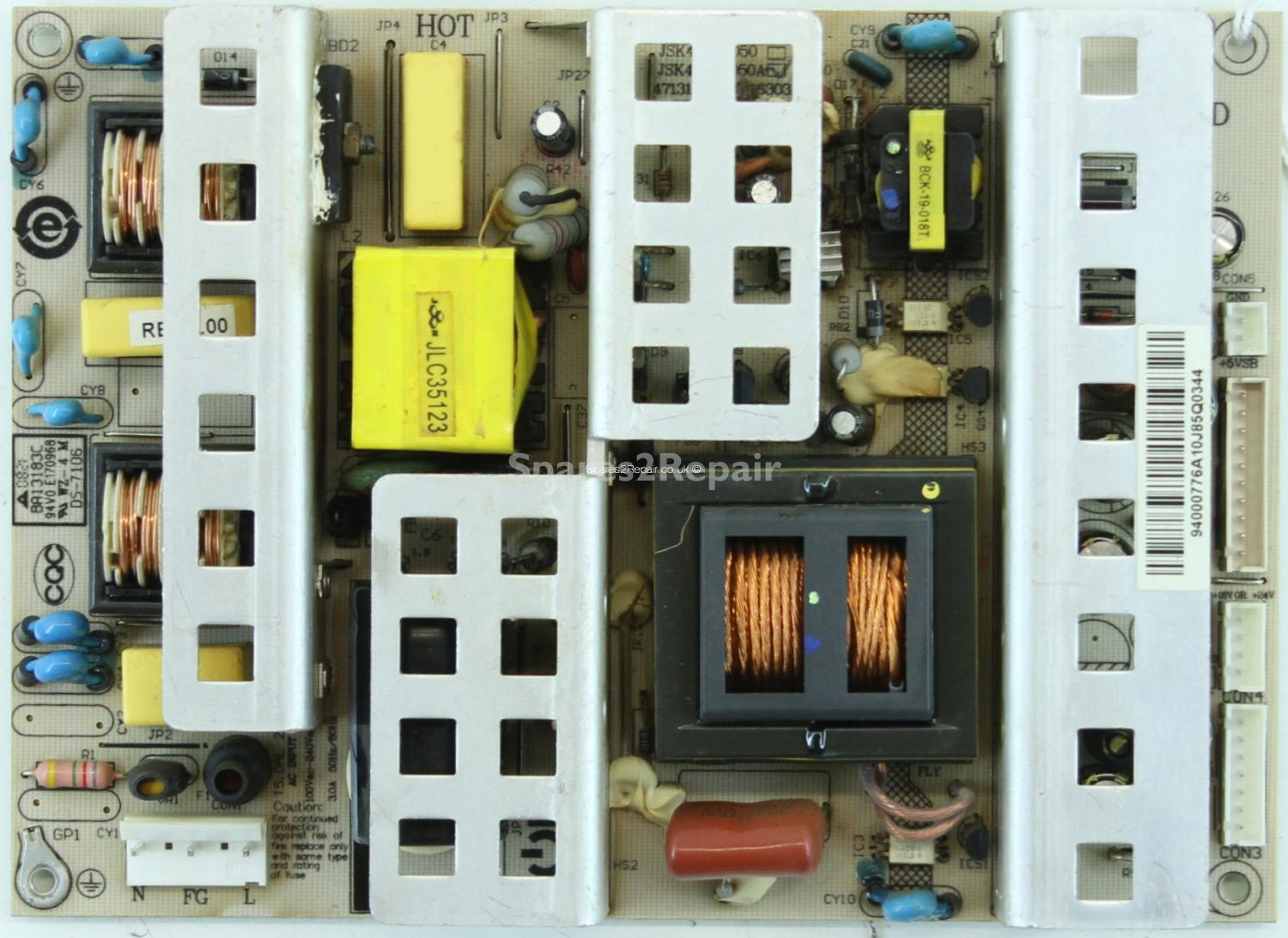 Wharfedale LTF37K1CB - PSU - JSK4228-050A - 47131.220.0.0116303 - Rev 1.1